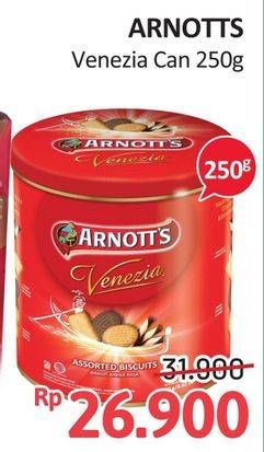 Promo Harga VENEZIA Assorted Biscuits 250 gr - Alfamidi