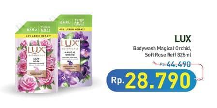 Promo Harga LUX Botanicals Body Wash Magical Orchid, Soft Rose 825 ml - Hypermart