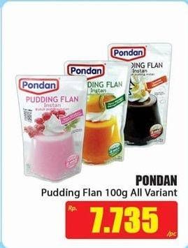 Promo Harga PONDAN Pudding Flan All Variants 100 gr - Hari Hari