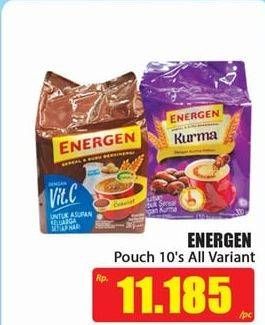 Promo Harga ENERGEN Cereal Instant Kecuali Kurma per 10 sachet 30 gr - Hari Hari