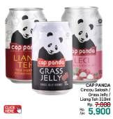 Promo Harga Cap Panda Minuman Kesehatan Cincau Selasih, Cincau, Liang Teh 310 ml - LotteMart