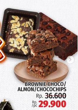 Promo Harga Brownies Choco Almond, Chocochips  - LotteMart