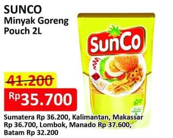 Promo Harga Sunco Minyak Goreng 2000 ml - Alfamart