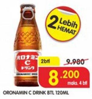Promo Harga ORONAMIN C Drink per 2 botol 120 ml - Superindo
