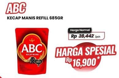 Promo Harga ABC Kecap Manis 520 ml - Carrefour