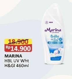 Promo Harga Marina Hand Body Lotion UV White Healthy Glow 460 ml - Alfamart