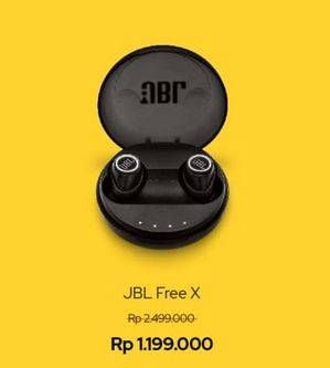 Promo Harga JBL Free X | Bluetooth Wireless In-Ear Headphones  - iBox