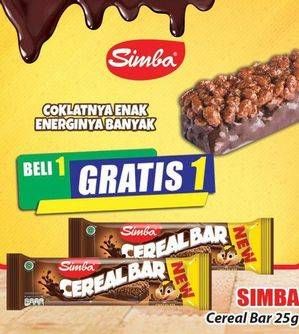 Promo Harga SIMBA Cereal Bar 25 gr - Hari Hari