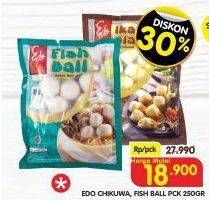 Promo Harga EDO Chikuwa, Fish Ball 250gr  - Superindo
