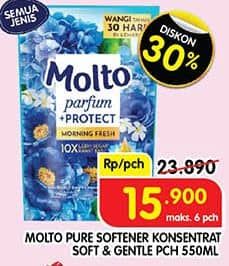 Promo Harga Molto Parfum + Protect All Variants 550 ml - Superindo