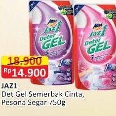 Promo Harga Attack Jaz1 DeterGel Pesona Segar, Semerbak Cinta 750 ml - Alfamart