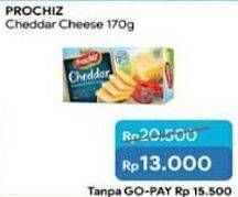 Promo Harga PROCHIZ Keju Cheddar 170 gr - Alfamidi