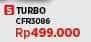 Turbo CFR 3086 Stand Fan 16 inch  Harga Promo Rp499.000