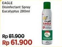 Promo Harga Cap Lang Eagle Eucalyptus Disinfectant Spray 280 ml - Indomaret