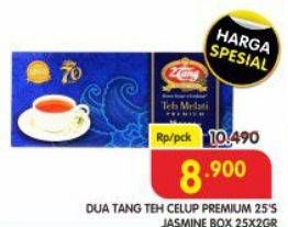 Promo Harga 2tang Teh Celup Jasmine Tea Premium per 25 pcs 2 gr - Superindo