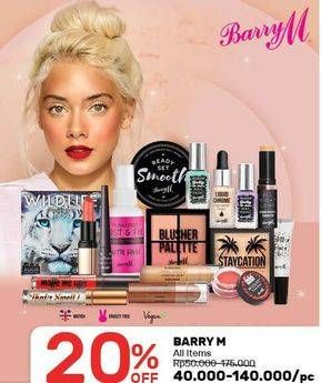 Promo Harga BARRY M Cosmetic All Variants  - Guardian