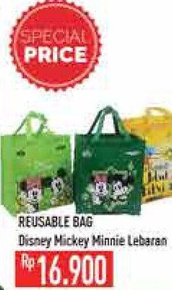 Promo Harga Reusable Bag Mickey Friends  - Hypermart