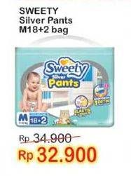 Promo Harga Sweety Silver Pants M18+2  - Indomaret