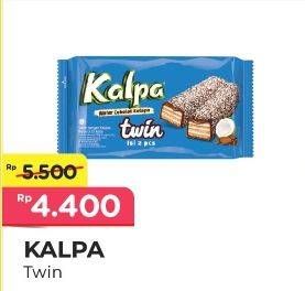 Promo Harga KALPA Wafer Cokelat Kelapa Twin 48 gr - Alfamart