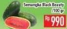 Promo Harga Semangka Baby Black per 100 gr - Hypermart