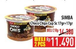 Promo Harga SIMBA Cereal Choco Chips 34 gr - Hypermart