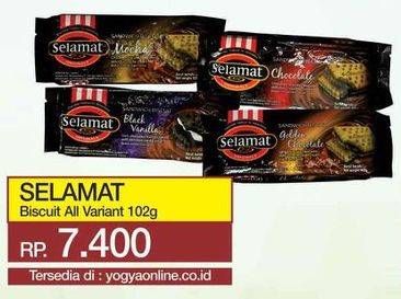 Promo Harga SELAMAT Sandwich Biscuits All Variants 102 gr - Yogya