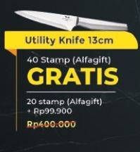 Promo Harga Fissler Utility Knife 13 Cm  - Alfamart