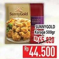 Promo Harga SUNNY GOLD Chicken Karaage 500 gr - Hypermart