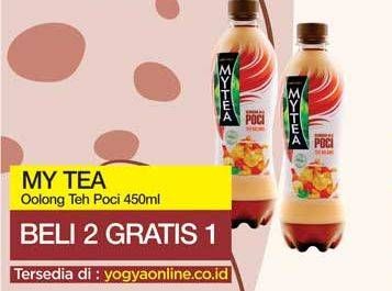 Promo Harga MY TEA Minuman Teh Poci Oolong 450 ml - Yogya