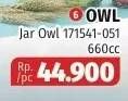 Promo Harga OWL Jar Owl 171541 051  - Lotte Grosir