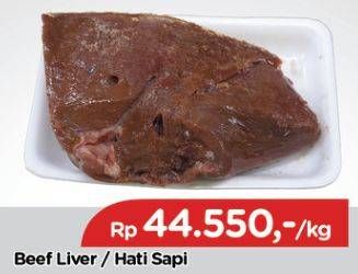Promo Harga Beef Liver (Hati Sapi)  - TIP TOP