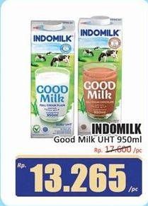 Promo Harga Indomilk Susu UHT 950 ml - Hari Hari