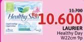 Promo Harga Laurier Healthy Skin Day Wing 22cm 9 pcs - Alfamidi
