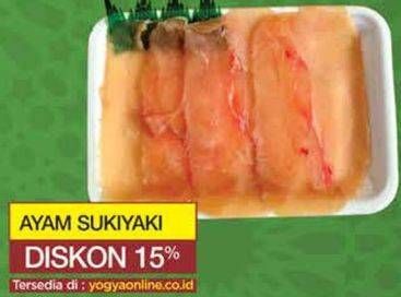 Promo Harga Ayam Sukiyaki per 100 gr - Yogya