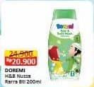 Promo Harga Doremi Hair & Body Wash Nussa 200 ml - Alfamart