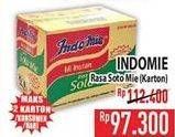 Promo Harga INDOMIE Mi Kuah Soto Mie per 40 pcs 70 gr - Hypermart