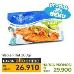 Promo Harga Ikan Fillet Tilapia 200 gr - Carrefour