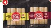 Promo Harga KIBIF Smoked Sosis Sapi Keju, Original 310 gr - Carrefour