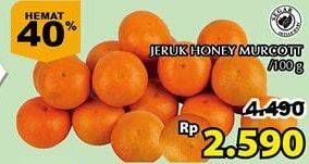 Promo Harga Jeruk Honey Murcot per 100 gr - Giant