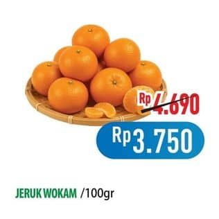 Promo Harga Jeruk Wokam per 100 gr - Hypermart