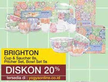 Promo Harga Brighton Multicolor Plate Series  - Yogya