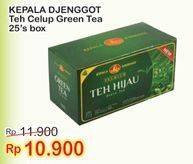 Promo Harga Kepala Djenggot Teh Celup Green Tea 25 pcs - Indomaret