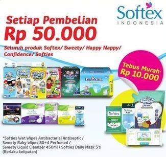 Promo Harga SOFTIES Wet Wipes Anti Bacterial / Daily Mask 5s / SWEETY Baby Wipes Perfumed 84s / Liquid Cleanser 450ml  - Alfamart