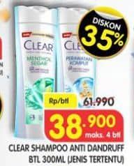 Promo Harga Clear Shampoo 300 ml - Superindo