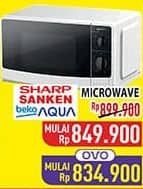 Promo Harga Sharp/Sanken/Aqua/Beko Microwave  - Hypermart