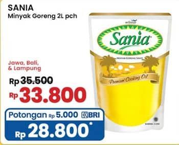 Promo Harga Sania Minyak Goreng 2000 ml - Indomaret