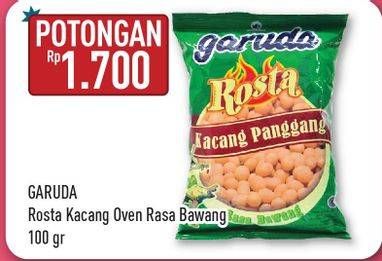 Promo Harga GARUDA Rosta Kacang Panggang Rasa Bawang 100 gr - Hypermart