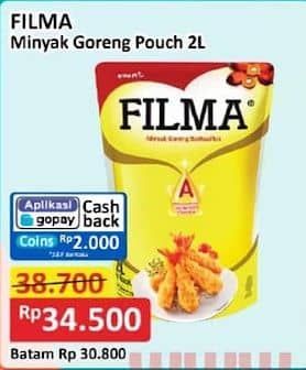 Promo Harga Filma Minyak Goreng 2000 ml - Alfamart