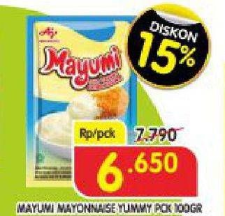 Promo Harga MAYUMI Mayonnaise Original 100 gr - Superindo