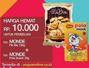 MONDE Pie Bis + Pola Snack